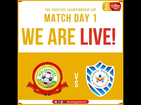 TCCCup24 | MATCH DAY 1 | REAL SAPPHIRE FC vs ATLANTIC BUSINESS FC