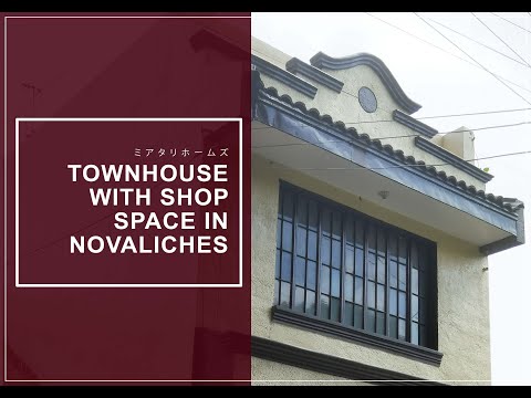 Townhouse with Shop Space in Novaliches
