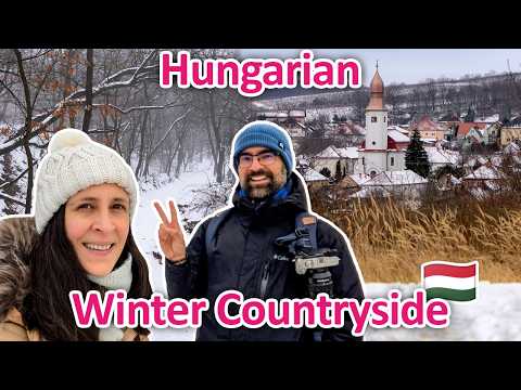 Hidden Gem in Hungary: Winter Escape to Noszvaj | Cabin, Nature, Village Life & Food