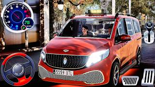 VIP TAXI Mercedes-Benz V-Class - Taxi Life A City Driving Simulator 3D - PC GamePlay #14