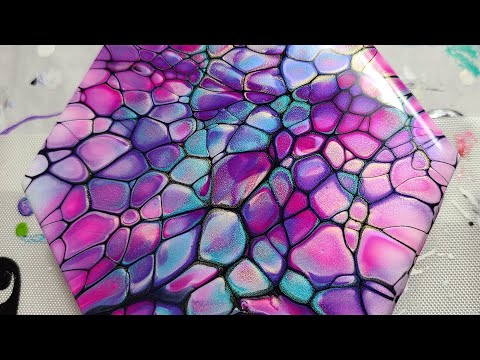 52. EXQUISITE!! Shelee Art Bloom Technique with Fabulous Colors!! - Acrylic Pouring - Fluid Art