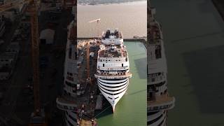 Updates straight from the shipyard on the build of MSC World Asia 🌍