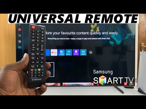 How To Connect Universal Samsung Remote To Samsung Smart TV