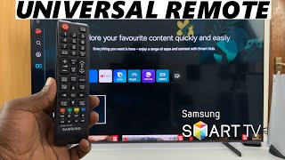 How To Connect Universal Samsung Remote To Samsung Smart TV
