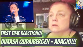 Dimash Qudaibergen - Adagio (Lara Fabian cover)!! First Time Reaction!!