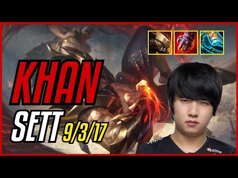 KHAN - SETT - EUW CHALLENGER - PATCH 11.9