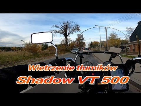 Jesienna Przejażdżka  Shadow vt 500 , odwiedziny u Motobanda.pl