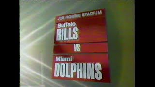 1991-11-18 Buffalo Bills vs Miami Dolphins