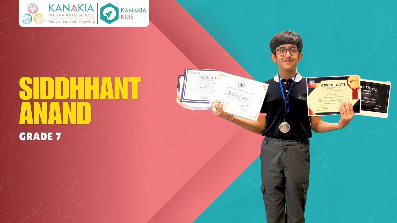 Siddhhant Anand || Learner at Kanakia International School (IB), Chembur