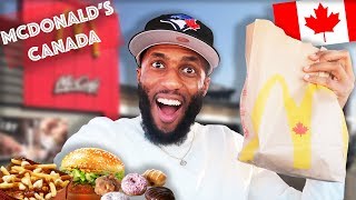 Trying McDonald's in CANADA! 🇨🇦🍟