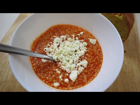Frumenty Soup(Τραχανάς Σούπα)|Katerina GIannakopoulou | Katerina's little Kitchen | Recipe 70