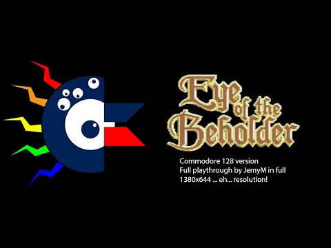 Eye of the Beholder C64 C128 version full walkthrough