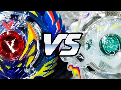 God Valkyrie .6V.Rb vs Nova Neptune .Q.P - [Beyblade Burst] - ベイブレードバースト