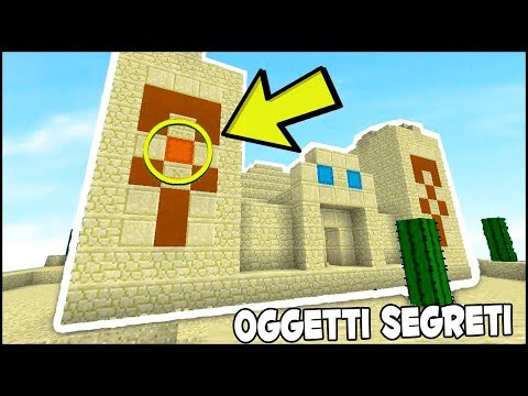 RIESCI a TROVARE i 21 PULSANTI SEGRETI in TUTTI i BIOMI di MINECRAFT PE? ITA