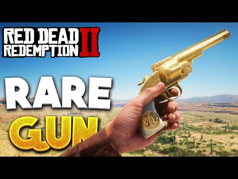 Red Dead Redemption 2 Rare Gold Revolver! Otis Miller Treasure Map! RDR2 Best Gun