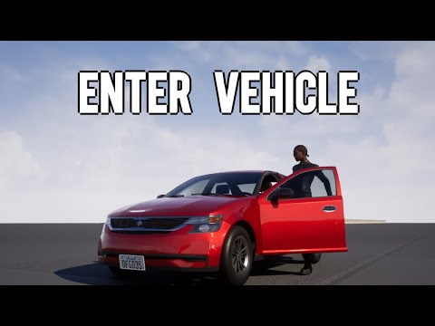 Destructible Vehicle Tutorial 4 - Enter and Exit Vehicle