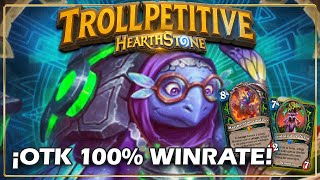 Un nuevo OTK con 100% de WINRATE con CAZADOR DE DEMONIOS en HEARTHSTONE ESPAÑOL