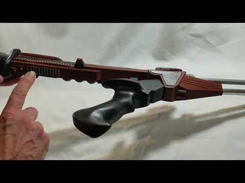 Star Trek Klingon disruptor rifle.