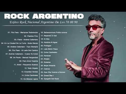Fito Páez, Soda Stereo, Andrés Calamaro, Gustavo Cerati, Bersuit Vergarabat, Charly García Exitos