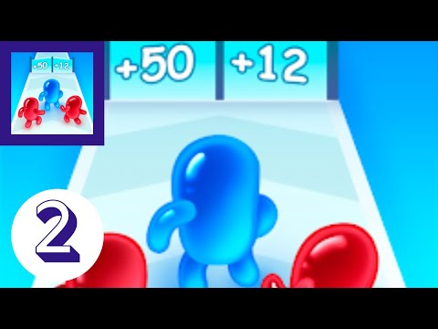Join Blob Clash 3D Walkthrough Gameplay Tutorial Part 2 || For Android and iOS