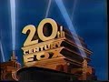 Encore Family Promos Feature Presentation PG 20th Century Fox 2012 1988