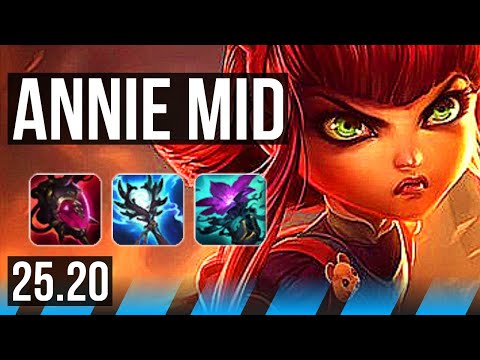ANNIE vs KATARINA (MID) | 6k comeback | KR Master | 25.20