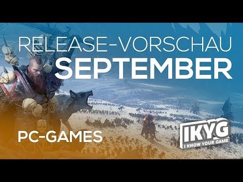 Games Release Vorschau - September 2017 - PC