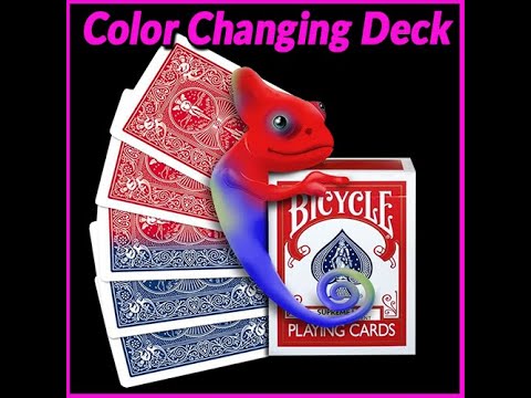 Voir la vidéo Color Changing Deck - Gianfranco Preverino