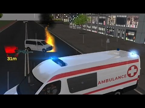 American Ambulance Emergency Simulator 2021 - Injured People Transport - №32 - Android Gameplay