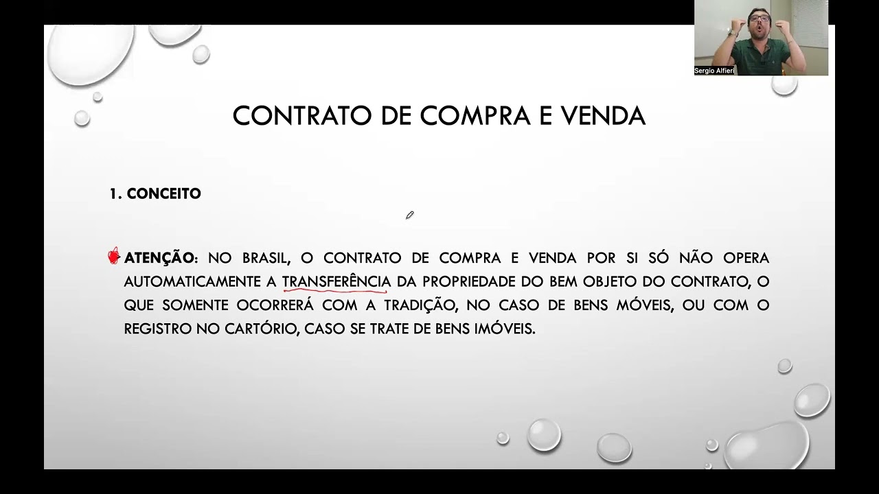 Contrato de compra e venda (parte 1)