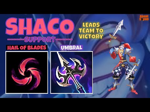 Shaco Support hybrid build... Hail of Blades, Umbral, then AP items | KDA = 8/3/5 | Normal