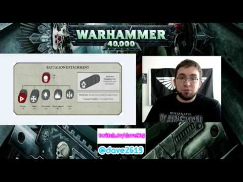 Warhammer 40k 8th Edition New Detachments!