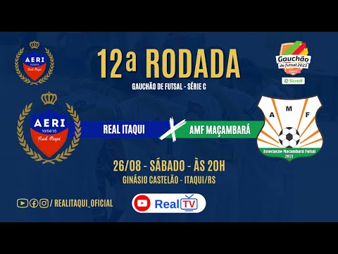 REAL ITAQUI X AMF - GAUCHÃO DE FUTSAL SÉRIE C