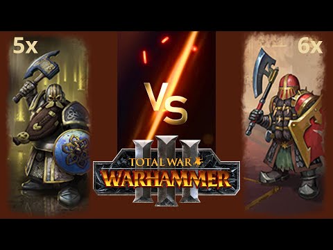 Can 6 Infernal Guards Beat 5 Ironbreakers in Total War: Warhammer 3?