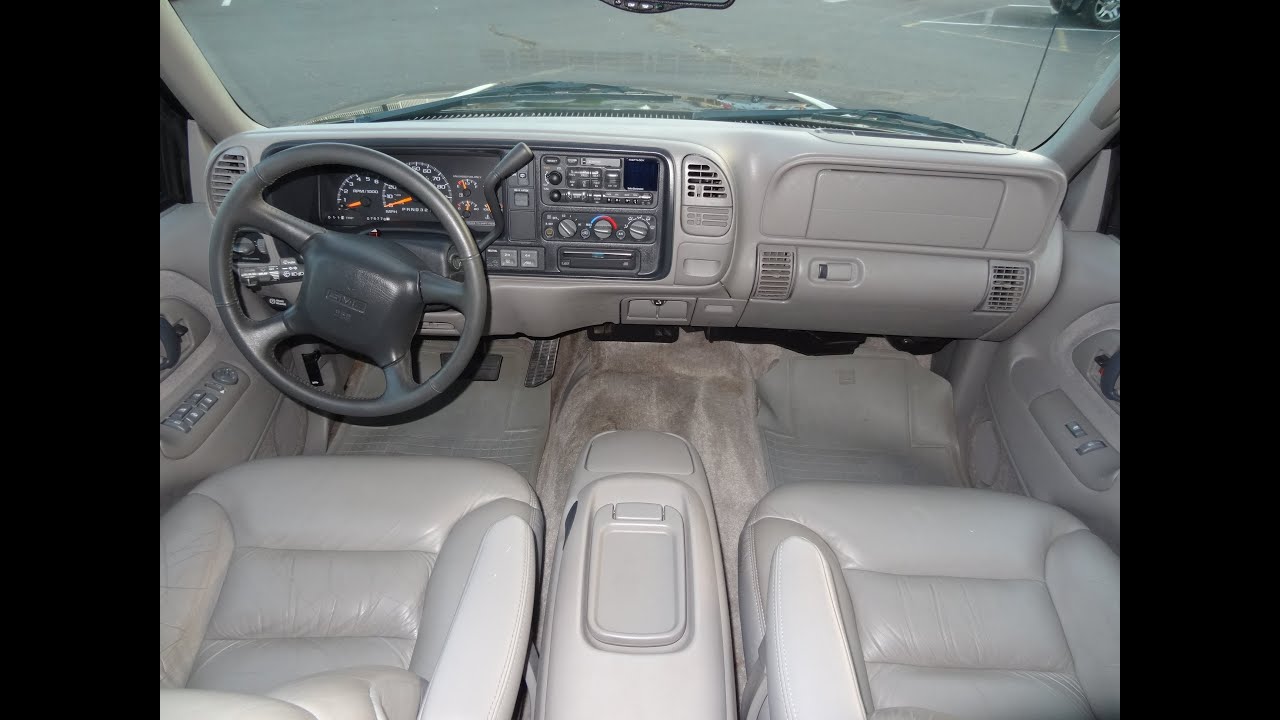 1999 GMC Yukon SLT For Sale V8 SUV 350 Interior Options ...