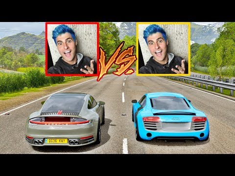 Rezendeevil VS Rezendeevil Audi R8 VS Porsche - Forza Horizon 4