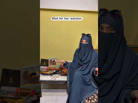 I gave surprise to our helper