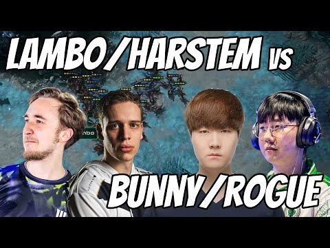 Lambo & Harstem Rematch Bunny & Solar In 2v2!