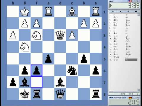 Blitz Chess #1807 with Live Comments Sicilian Rossolimo vs mhb with Black