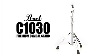 Pearl STAND CYMB DROIT GYROLOCK - Video