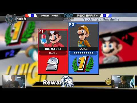 BL3 Smash 4 - PSK | 49 (Dr. Mario/Donkey Kong) VS PSK |Rarity (Luigi) - Round Robin