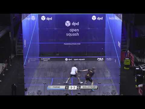 James Willstrop vs. Ali Farag: 2019 DPD Open, Eindhoven