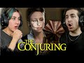 watching *THE CONJURING* for the first time !!