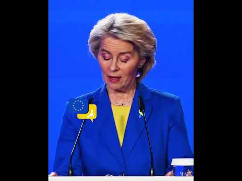 Video Thumbnail: €200 BILLION — And More Is Coming! von der Leyen Announces Europe’s Long-Term Commitment to Ukraine!