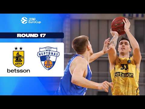 Aris Thessaloniki Betsson - Neptunas Kleipeda | Round 17 | EuroCup Basketball 2025-26