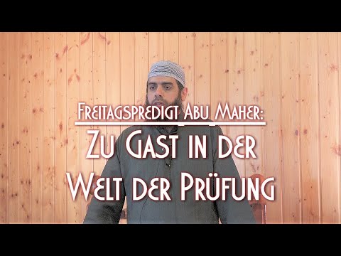 ZU GAST IN DER WELT DER PRÜFUNG mit Abu Maher am 26.06.2020 in Braunschweig