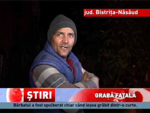 Bărbat accidentat mortal chiar când ieșea dintr-o curte