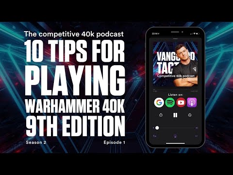 10 Tips for Playing Warhammer 40K 9th Edition