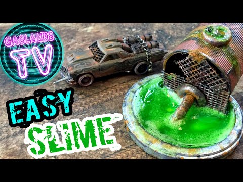 Gaslands Quick Easy Miniature Slime and Ooze Terrain!
