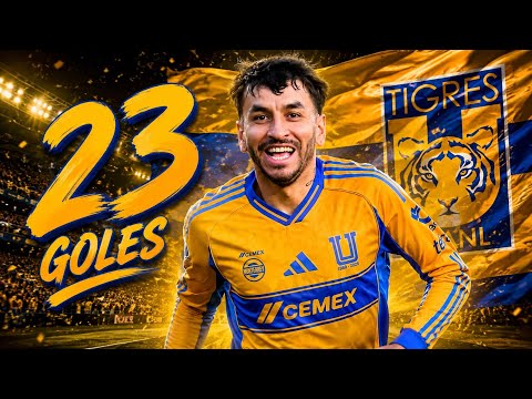 Los 23 Goles De Angel Correa Con Los Tigres